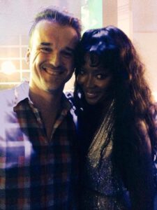 Naomi Campbell und Mentalmagier Gettmann